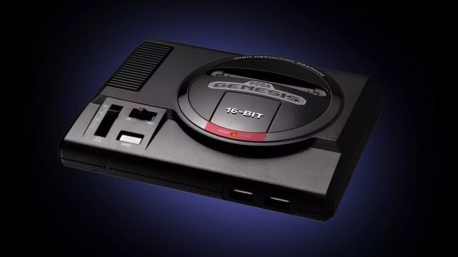 Sega Genesis (EUA) — a mesma máquina, identidade visual americana